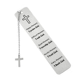 Bible Bookmark Metal Christian Bookmark Gift Back to School Coming of Age Gifts, Graduation Gifts 2sets